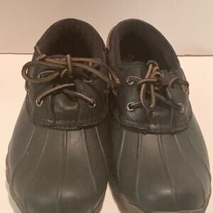 SPERRY TOP SIDER 1 Eye Leather Duck Short BOOT STYLE Women’s Size 7 M